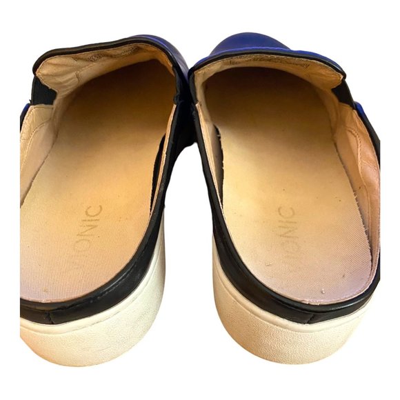 Vionic Splendid Dakota Women US 8.5 Black Leather Slip on Mule Stability Support - Picture 7 of 13